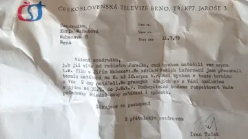 Dokumenty, které ukrývala kamna v bytě J. Mahena