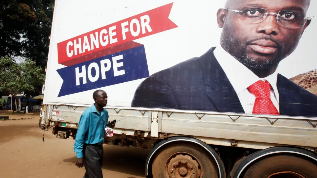 Billboard George Weah