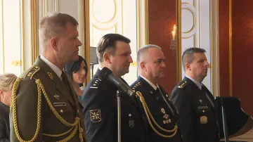 Zleva: Josef Bečvář, Tomáš Tuhý, František Zadina, Pavel Ondrášek