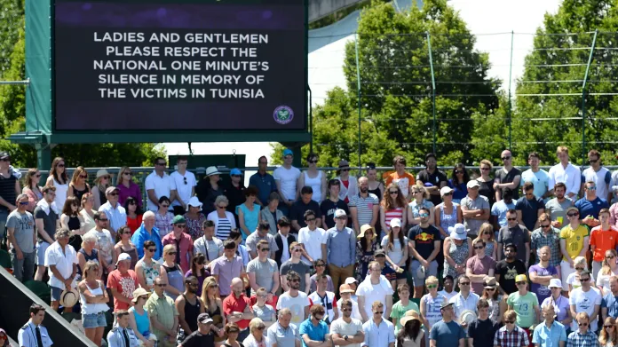Pieta zastavila i dění ve Wimbledonu