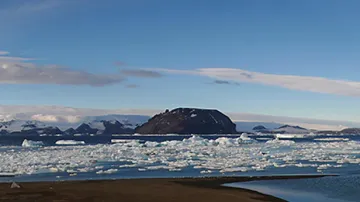 Okolí české vědecké stanice J. G. Mendela v Antarktidě