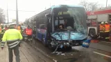 Nehoda autobusů