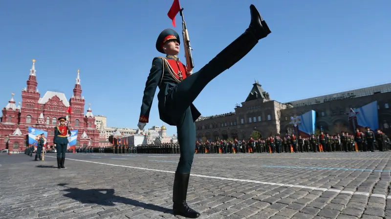 Vojenská přehlídka v Moskvě