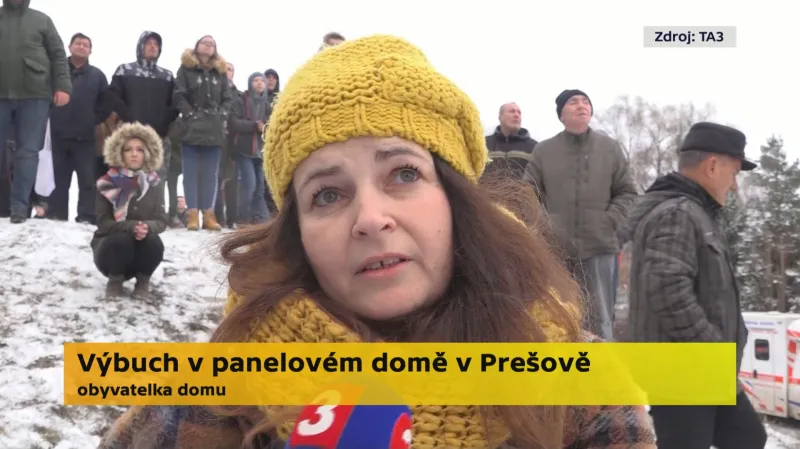 „Se sousedy jsme cítili plyn.“ Rozhovor s obyvatelkou vybuchlého domu v Prešově