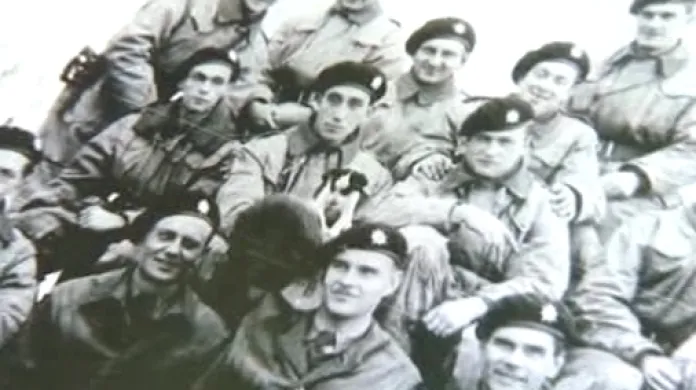 Českoslovenští vojáci z bojů u Dunkerque