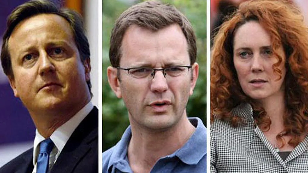 David Cameron, Andrew Coulson, Rebekah Brooksová