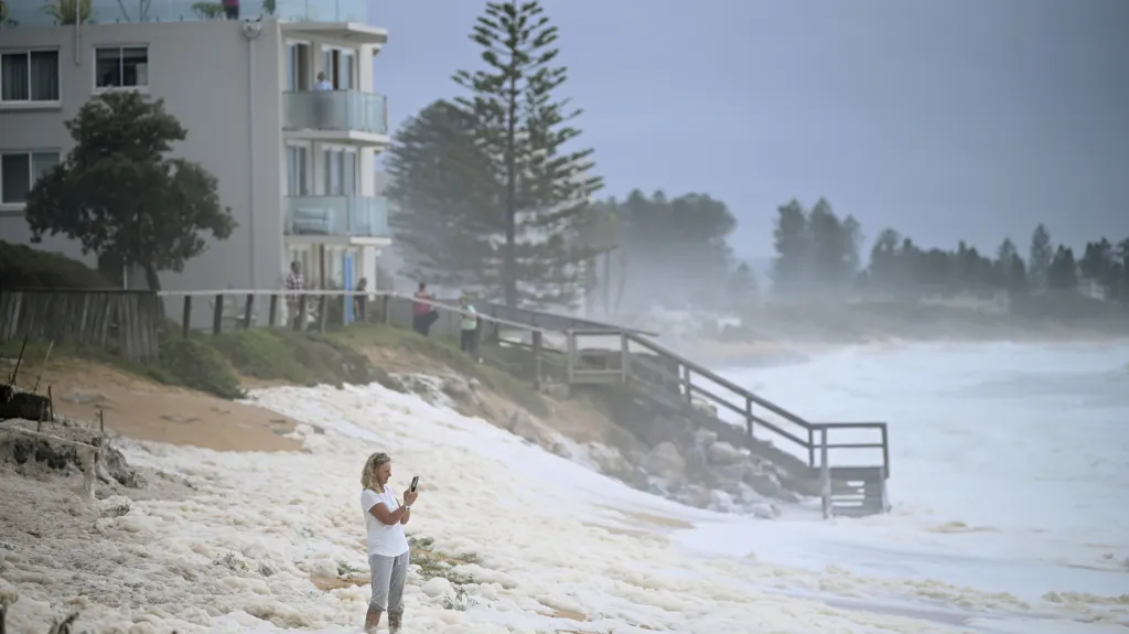 Deštivé počasí v Sydney