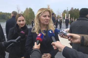 Čaputová se přimlouvá za to, aby i Slovensko slavilo 28. říjen jako státní svátek