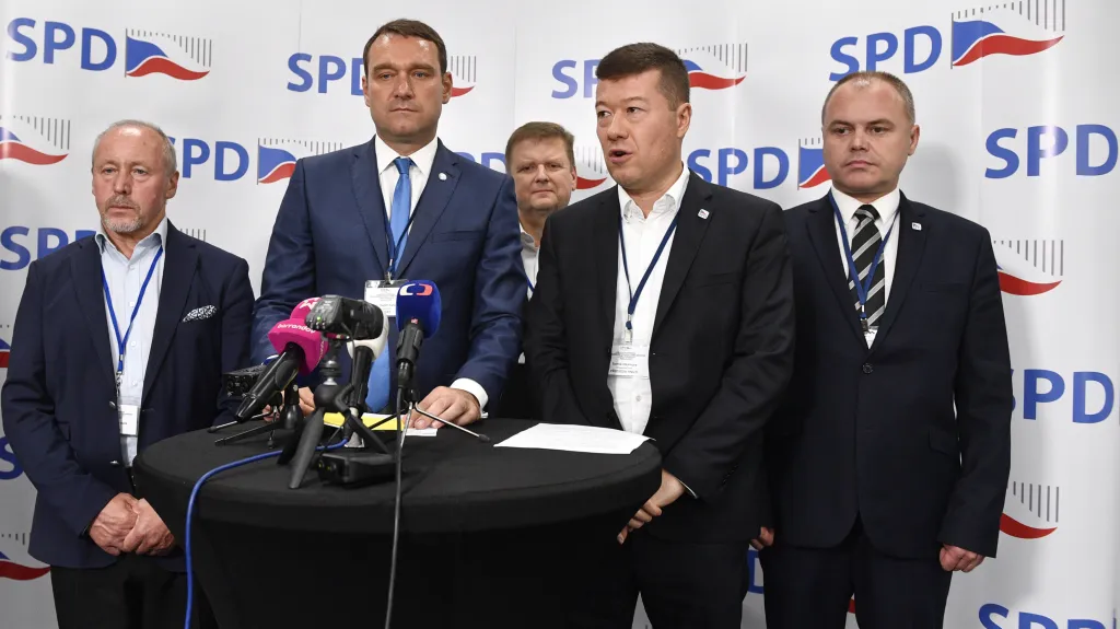 Nově zvolené předsednictvo SPD