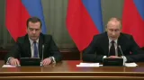 Putin pochválil práci ruského kabinetu
