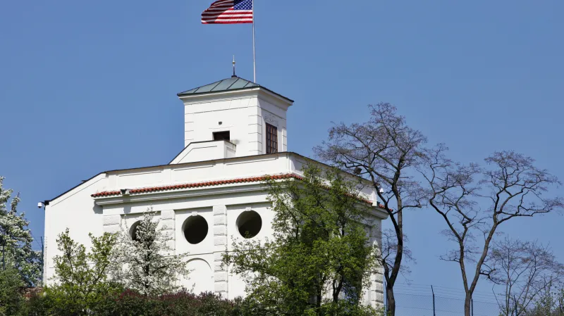 Gloriet nad Schönbornským palácem