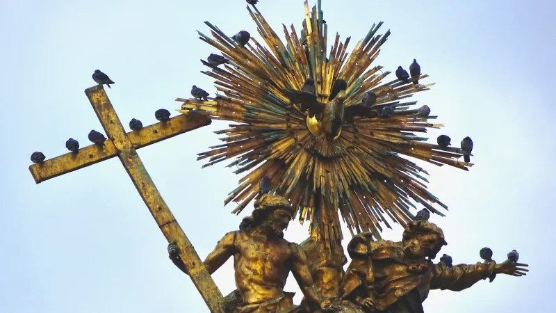 Sloup Nejsvětější Trojice poškozuje i holubí trus