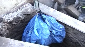 Ostatky nalezené ve studni