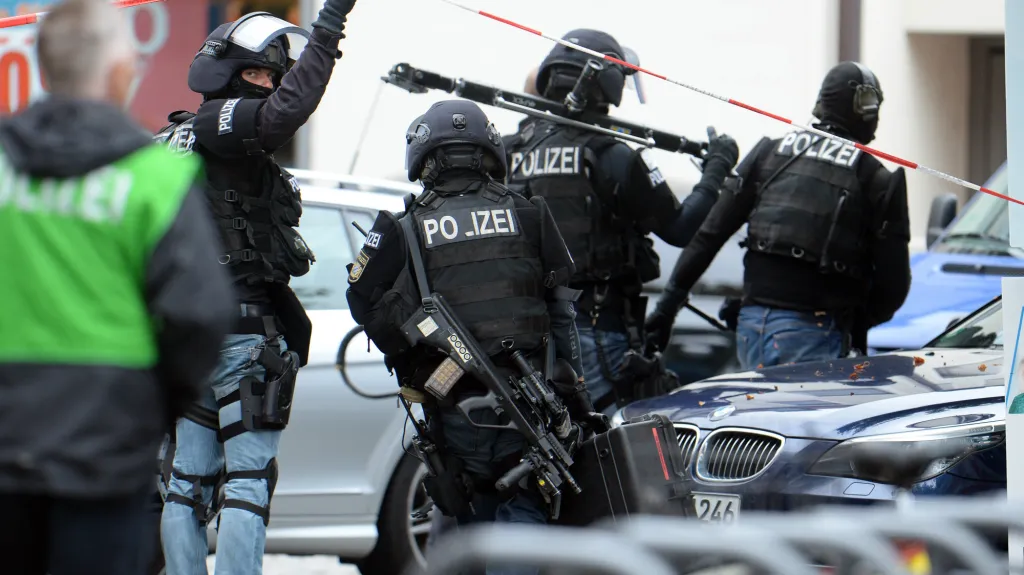 Zásah policie v německém Ingolstadtu