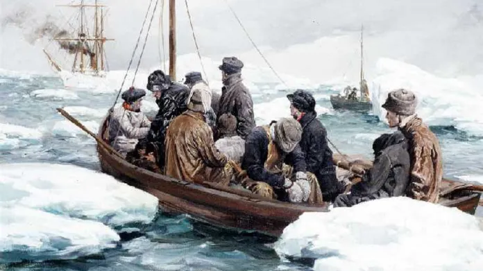Posádka z lodi Bear zachraňuje velrybáře