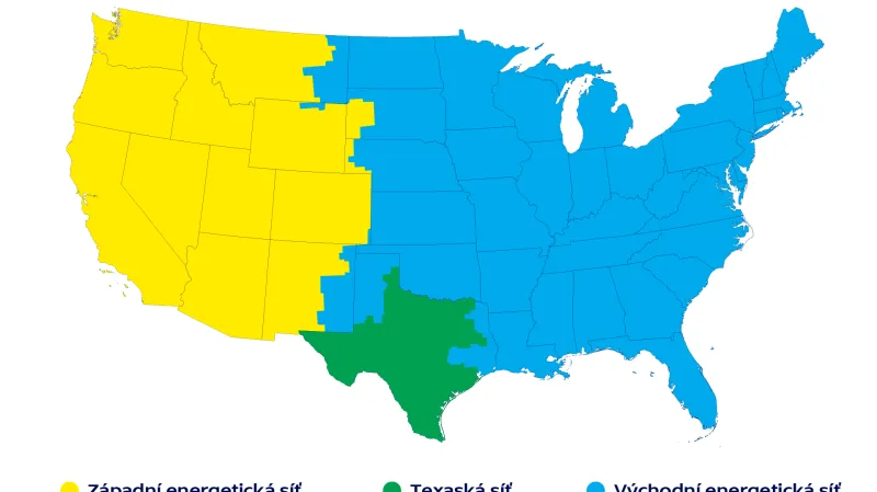 Energetická síť USA