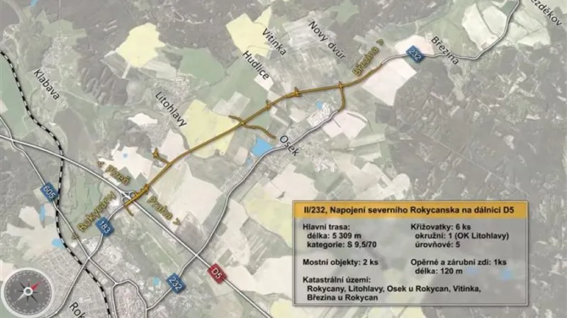 Napojení severního Rokycanska na dálnici D5