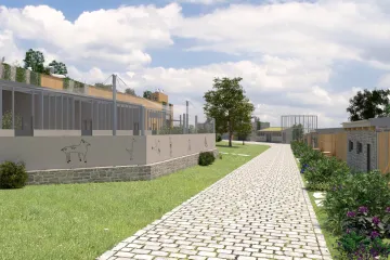 Záchranná stanice pro zvířata v Jinonicích v novém. Praha už má vizualizace, stavět začne příští rok 