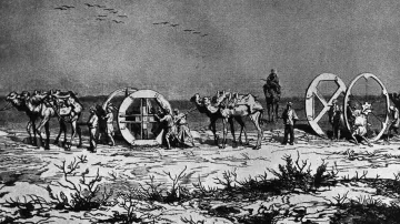 Stavba Suezského průplavu (1859)