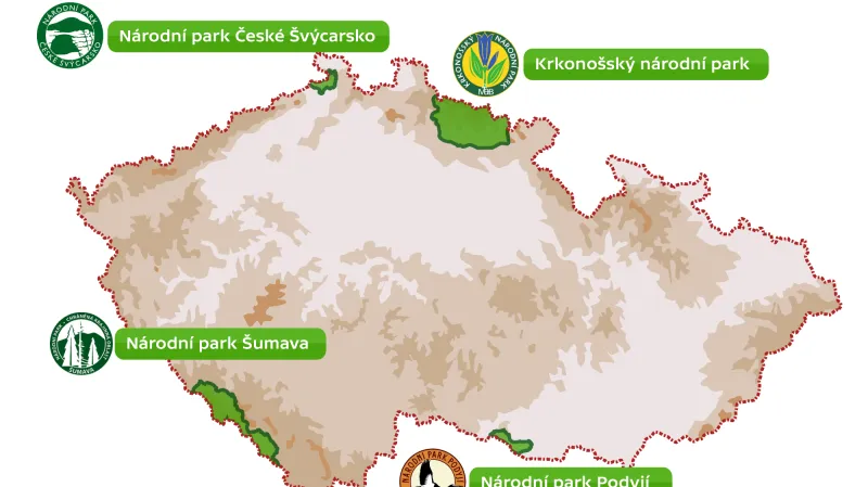 Národní parky v Česku