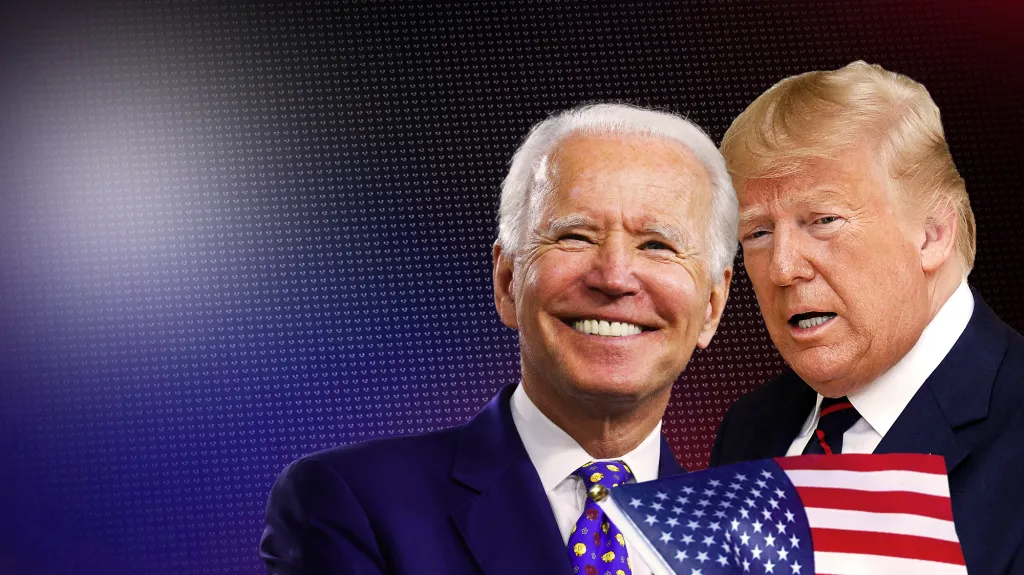 Joe Biden a Donald Trump