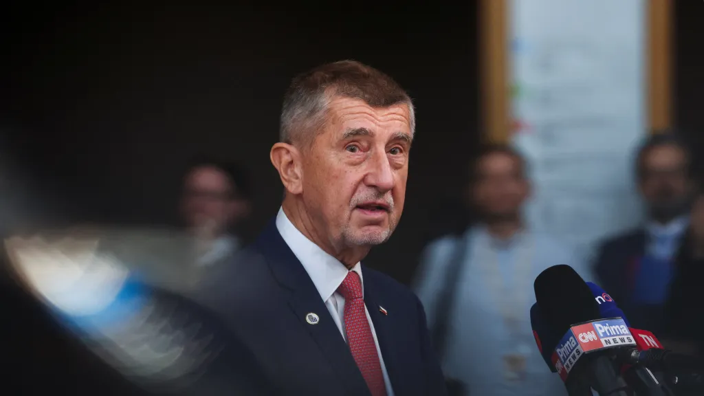 Premiér Andrej Babiš (ANO)