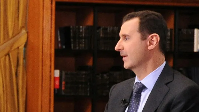 Bašár Asad v rozhovoru pro televizi Al-Manar