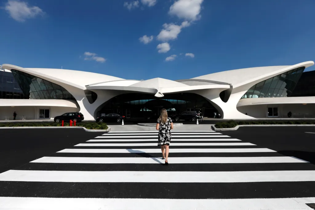 Obnova historického terminálu architekta Eero Saarinena na letišti JFK
