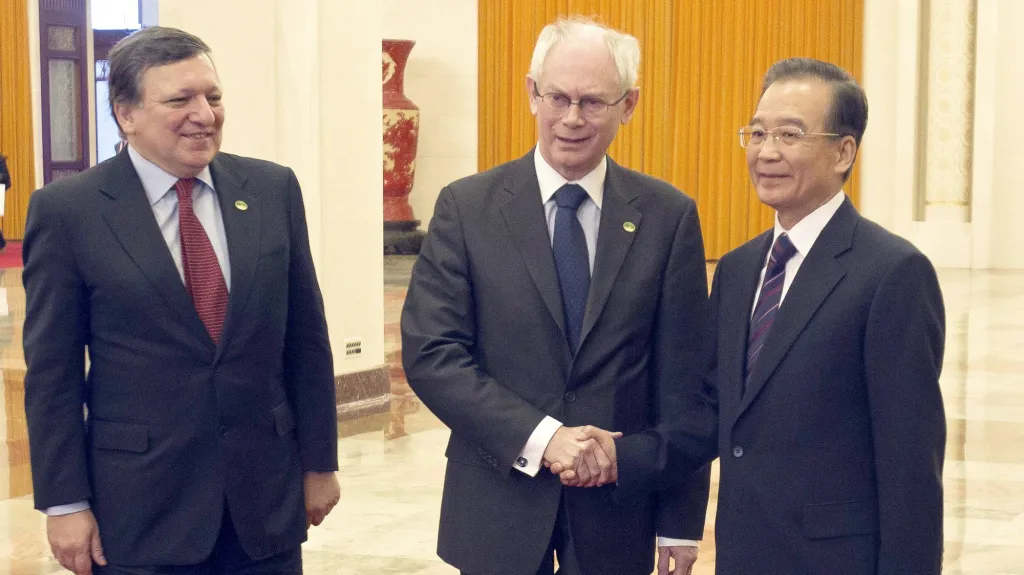 Barroso a van Rompuy na návštěvě Číny