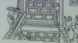 Stavba Jindřišské věže - dobové vyobrazení