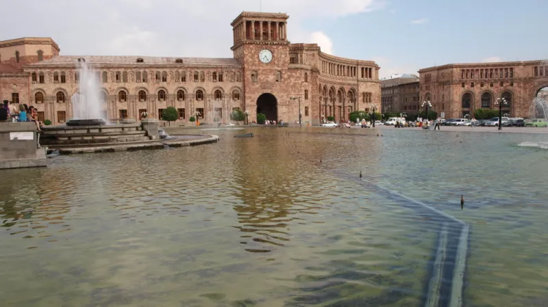 Náměstí Republiky v Jerevanu