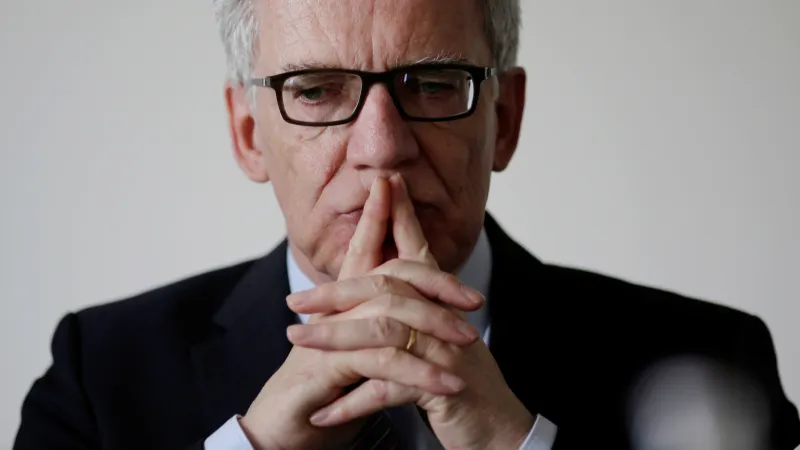 Německý ministr vnitra Thomas de Maiziére