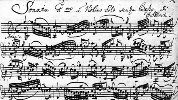 Bachův notový zápis