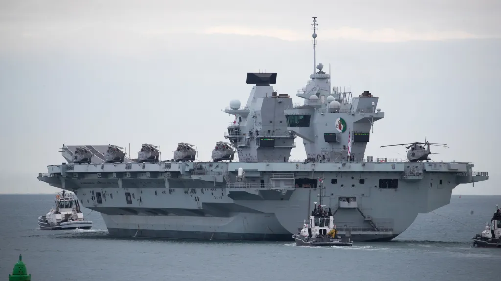 HMS Queen Elizabeth, britská letadlová loď