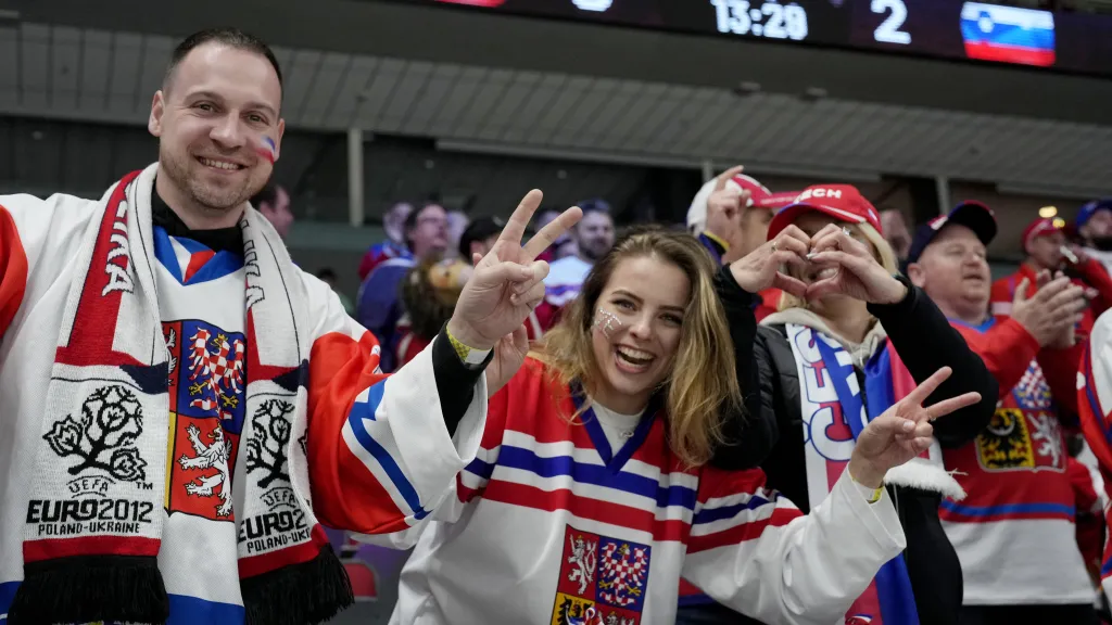 Čeští hokejoví fanoušci