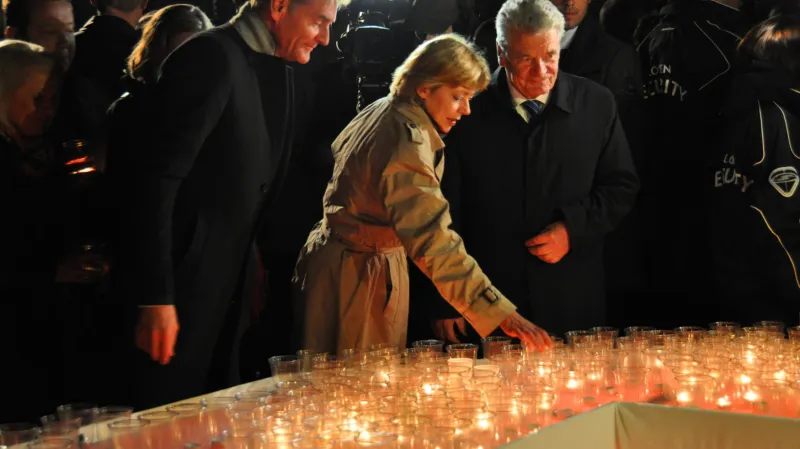 Joachim Gauck s manželkou