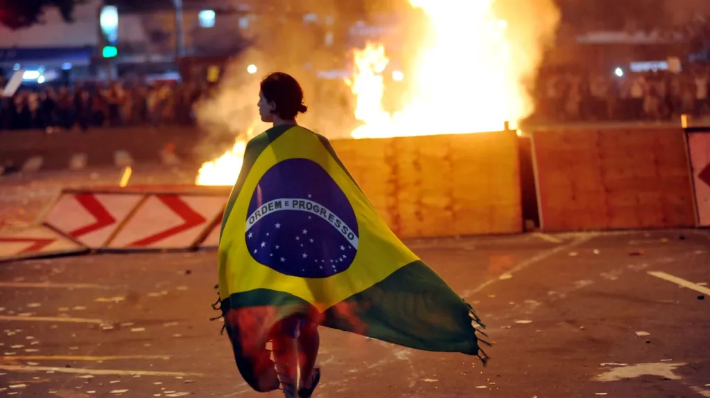 Protesty v Riu de Janeiru