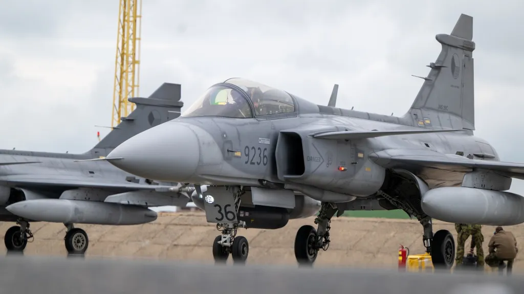 Stíhací letoun JAS-39C Gripen