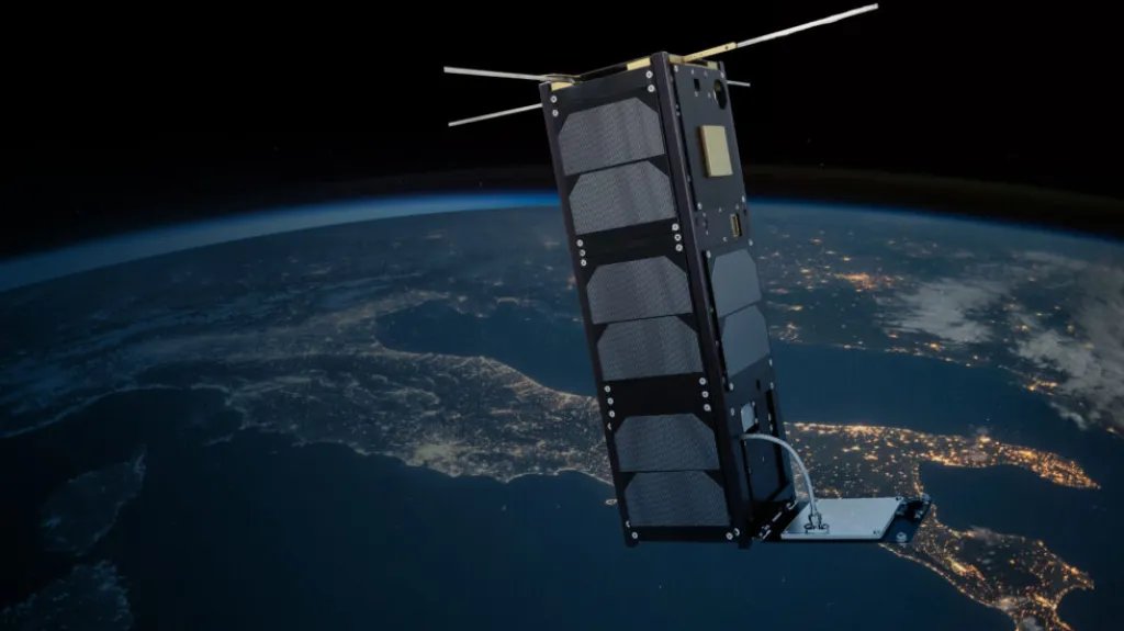 Vizualizace družice VZLU-SAT-2