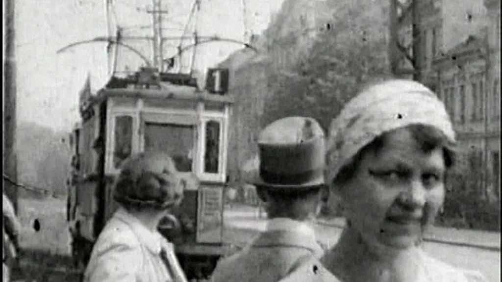 Dobová fotografie z místa nehody