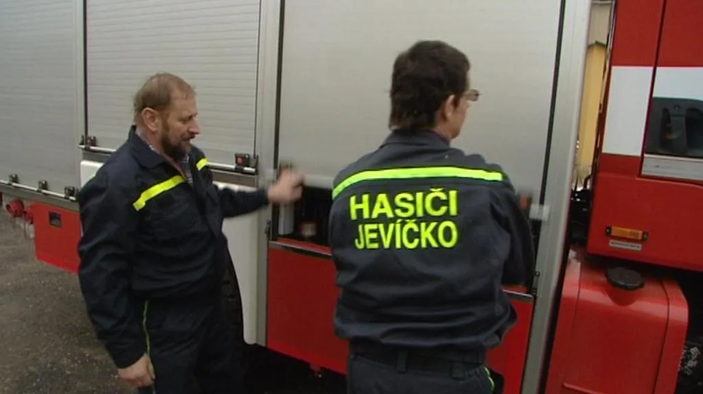Dobrovolní hasiči z Jevíčka