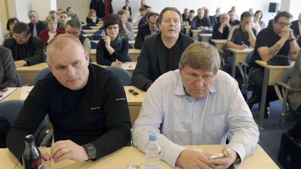 Bronislav Schwarz a Jiří Zelenka z hnutí Severočeši.cz