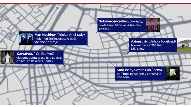 Festival Signal: trasa Vinohrady