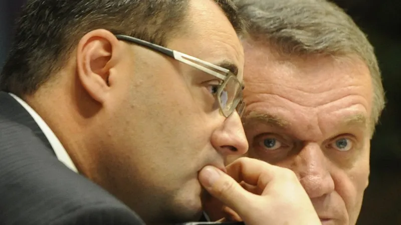 Boris Šťastný a Bohuslav Svoboda