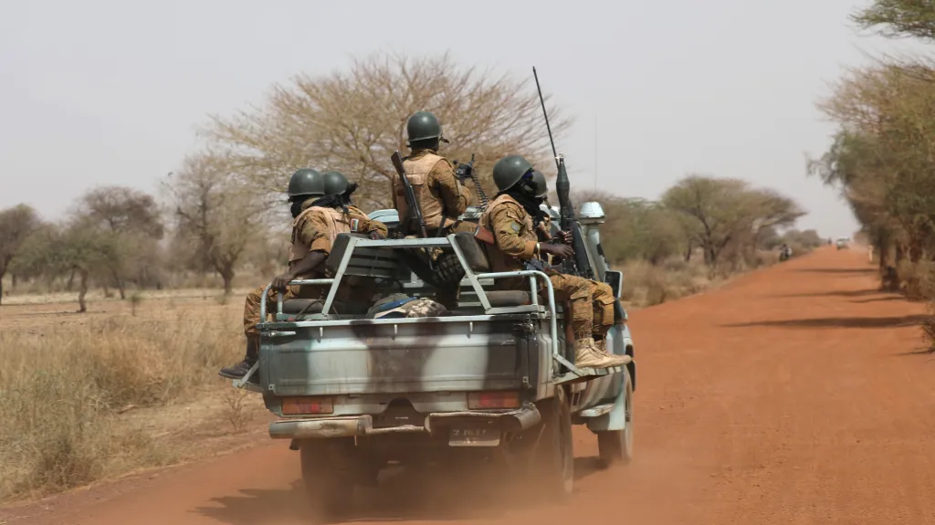Vojáci v Burkině Faso