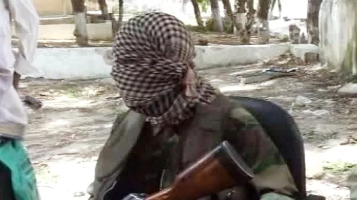 Somálský radikál z hnutí al-Šabáb