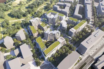 Kus města je mnohem víc než jen budova, říká architekt nové pražské čtvrti