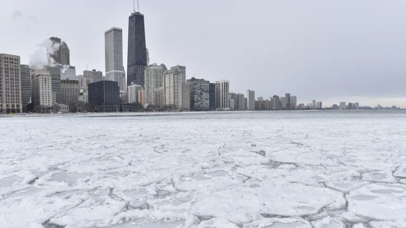 Mráz v Chicagu