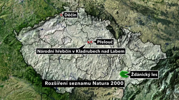 Rozšíření seznamu Natura 2000
