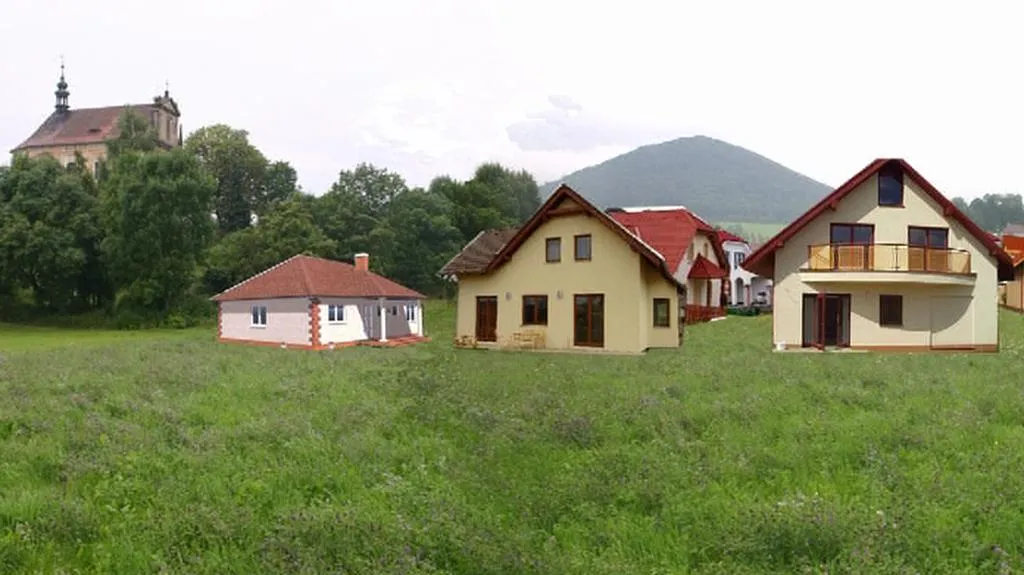 Vizualizace nové výstavby v Milešově